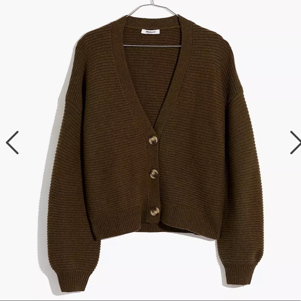 Madewell Shelley Cardigan Sweater Medium - Picture 3 of 11